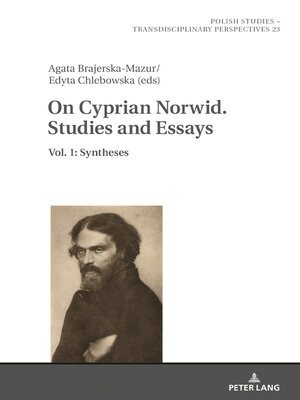 cover image of On Cyprian Norwid. Studies and Essays